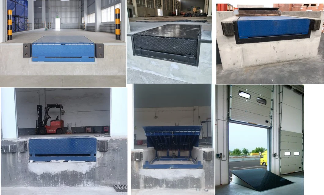 Automatic Stationary Hydraulic Fixed Pit Loading Dock Leveler for Loading Bays of Logistics Warehouse